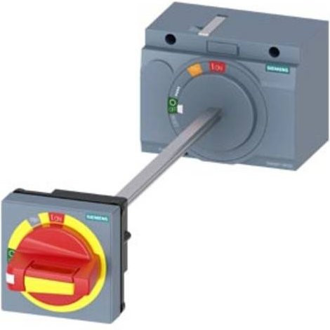 Siemens Türkupplungsdrehantrieb 3VA9267-0FK25 in Grau, B: 10,5 cm, H: 8,2 cm - Bild 1