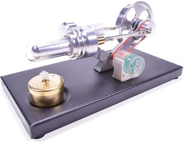 Goni Einzylinder-Stirling-Generator-Modell, Metall, Physik-Experiment - Bild 1