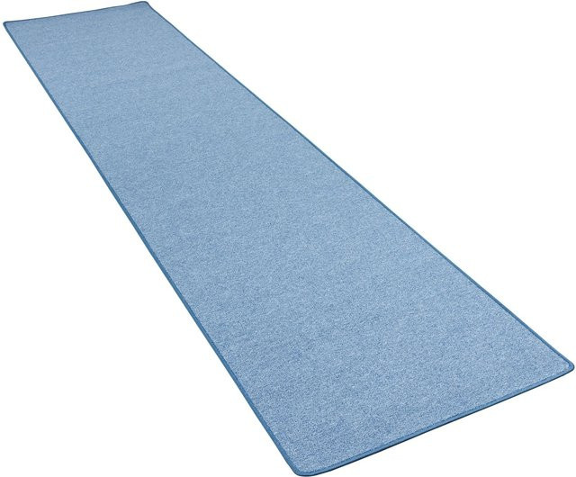 Snapstyle Velour Läufer Teppich Strong Blau B: 80 cm, L: 160 cm - Bild 1