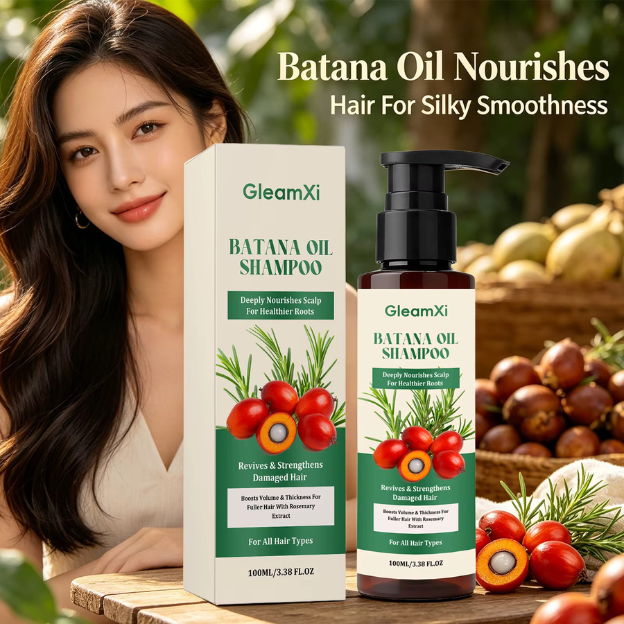 Gleamxi Batana-Öl-Shampoo mit Rosmarin für trockenes Haar - Bild 6