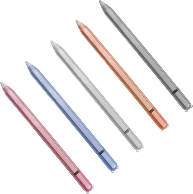 Transparentes Silikon-Stiftetui im Cartoon-Design für Apple Pencil 2 und Pencil Pro als schützende Hülle - Bild 1