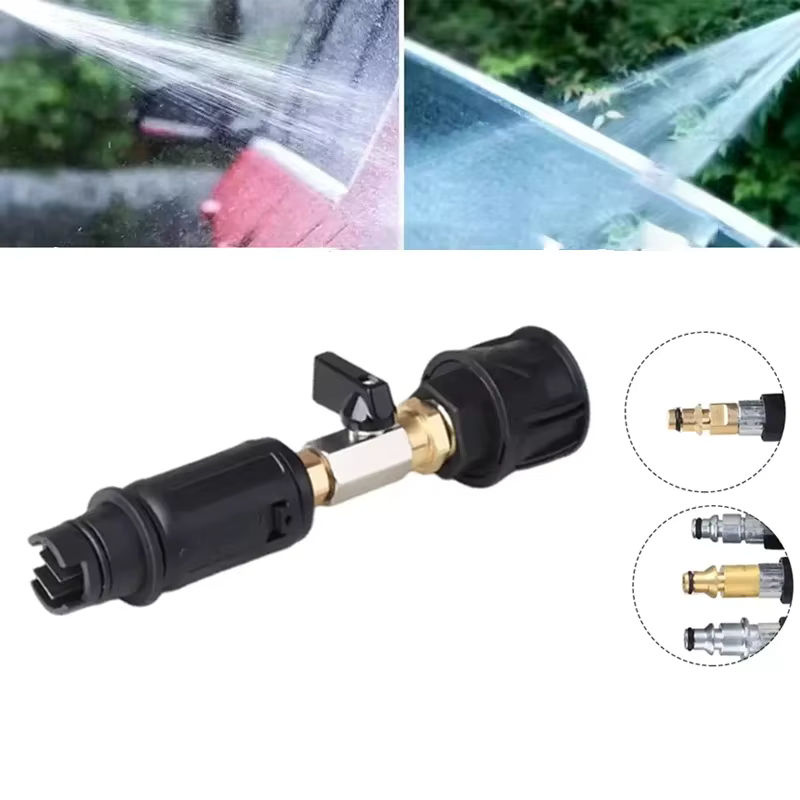 Verstellbarer Hochdruckreiniger-Düsensprüher mit Ventil für Karcher Lavor 3000 PSI, mehrfarbig - Bild 4