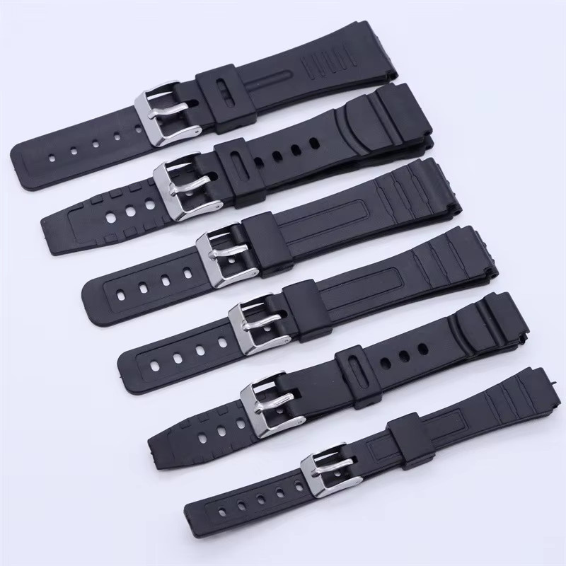 HQstrap Uhrenarmband Silikon, Schwarz, Unisex - Bild 2