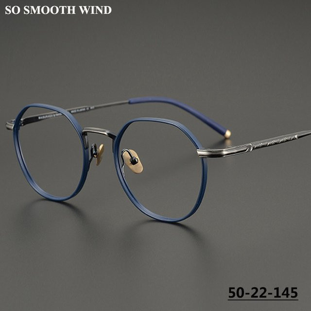 SO SMOOTH WIND Korrektionsbrille, Rund, Titan, Vollrand, Unisex - Bild 1