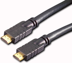E+P HDMI-Kabel Typ A Standard Schwarz 10 m - Bild 1