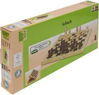 VEDES Schachkassette, Gesellschaftsspiel, Holz, ab 8 Jahren - Bild 1
