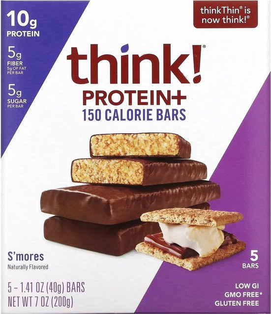 Denken! Protein+ Smore's Müsliriegel 5 x 40 g - Bild 1