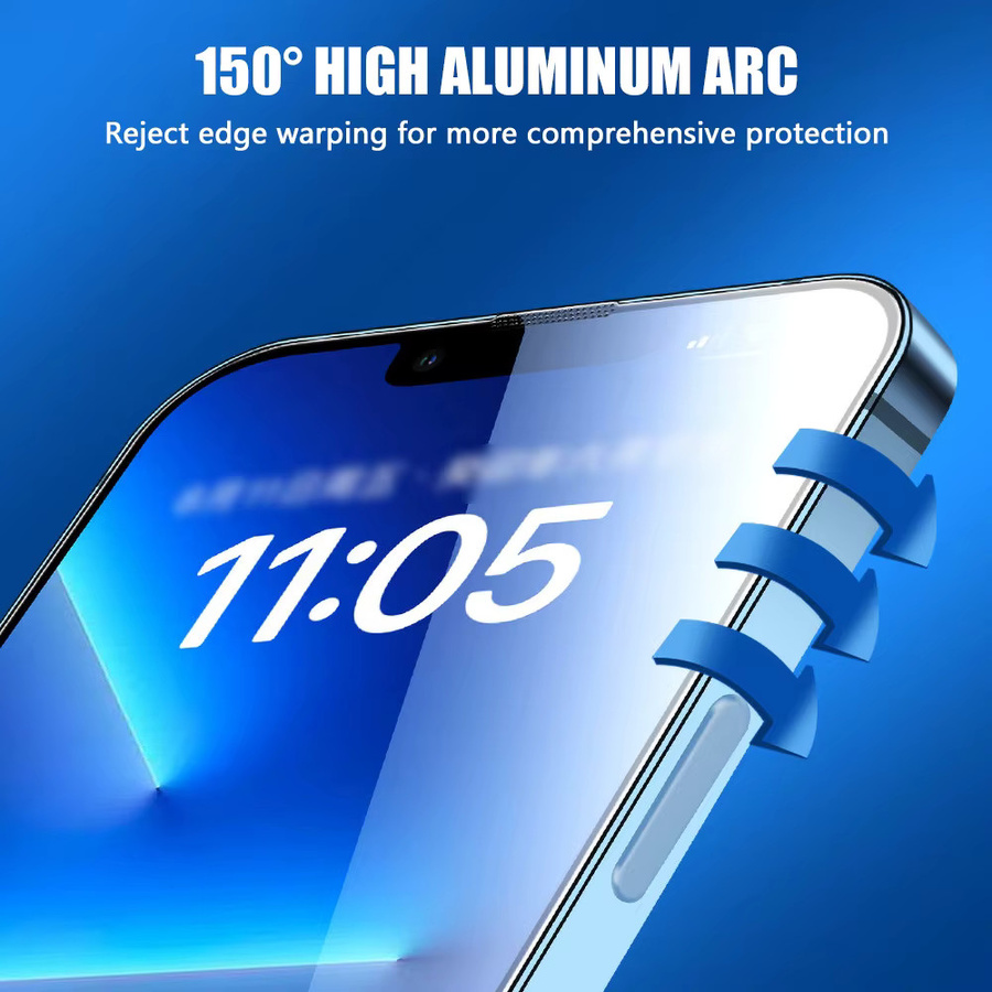 Displayschutzfolie mit oleophober Beschichtung für Xiaomi Redmi 14C, Note 13, 12, 11, 10, 9, 8 Pro, 12S, 11S, 10S in Transparent - Bild 2