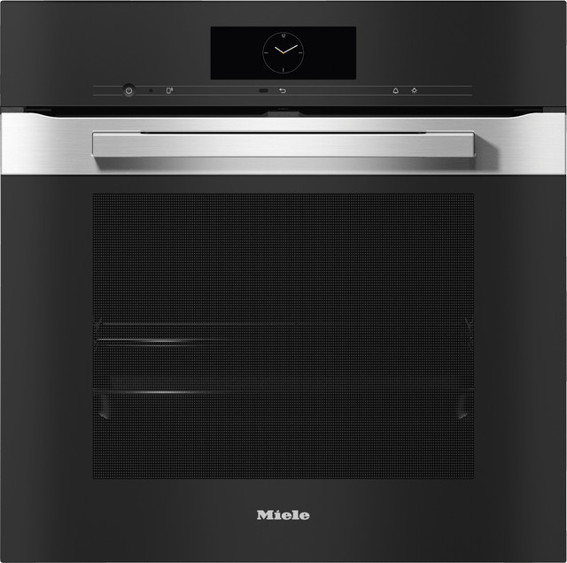 Bosch Einbaubackofen H 7860 BP in Edelstahl und CleanSteel mit Fleischprobe und Innenbeleuchtung - Bild 1