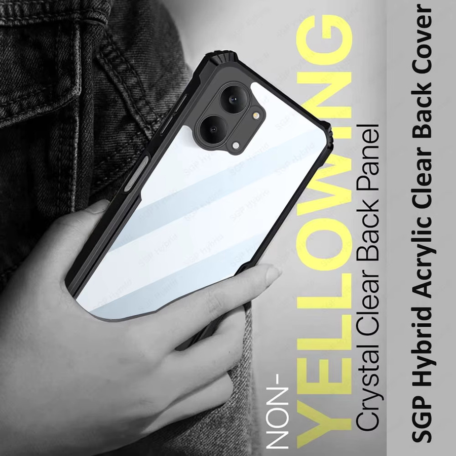 Stoßfeste Airbag Schutzhülle für Xiaomi Poco X8 Pro Max, X8 Pro, Redmi Turbo 5, 5 Max – Transparente TPU und PC Hülle mit harter Rückseite - Bild 3