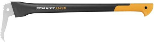 Fiskars Sappie WoodXpert XA22 Profi-Grabschaufel aus Stahl in Schwarz-Orange - Bild 1