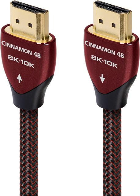 AudioQuest Cinnamon HDMI 48G Kabel in Rot, Länge: 0,6 m - Bild 1