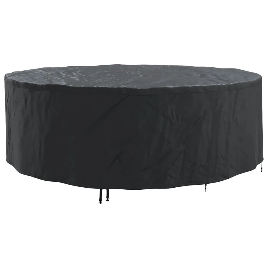 vidaXL Gartenmöbelabdeckung aus 600D-Gewebe in Schwarz, B/T/H: 279 x 279 x 71 cm - Bild 2
