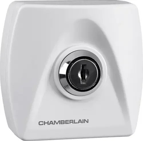 Chamberlain 41REV Schlüsselschalter IP54 Aufputz in Weiß - Bild 1