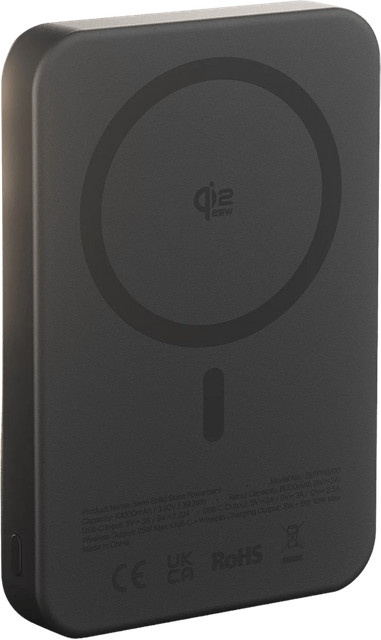 Zens Wireless Powerbank mit MagSafe und Qi2.2 10.000 mAh Schwarz - Bild 1