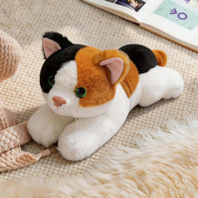 Yiran Health & Beauty Katzen Plüschtier Set, 12 verschiedene Rassen, 26cm - Bild 1