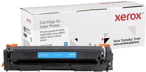 Xerox Ersatztoner kompatibel mit HP 202A CF541A CRG-054C in Cyan mit 1300 Seiten Reichweite - Bild 1