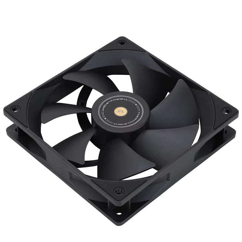 Thermalright TL-G12B Gehäuselüfter in Schwarz mit 12cm Durchmesser und geräuscharmem Hydrauliklager - Bild 3