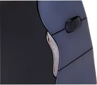 BakkerElkhuizen Evoluent4 Wireless Ergonomische Vertikalmaus für Rechtshänder in Schwarz und Blau mit Bluetooth und USB-A Anschluss - Bild 3
