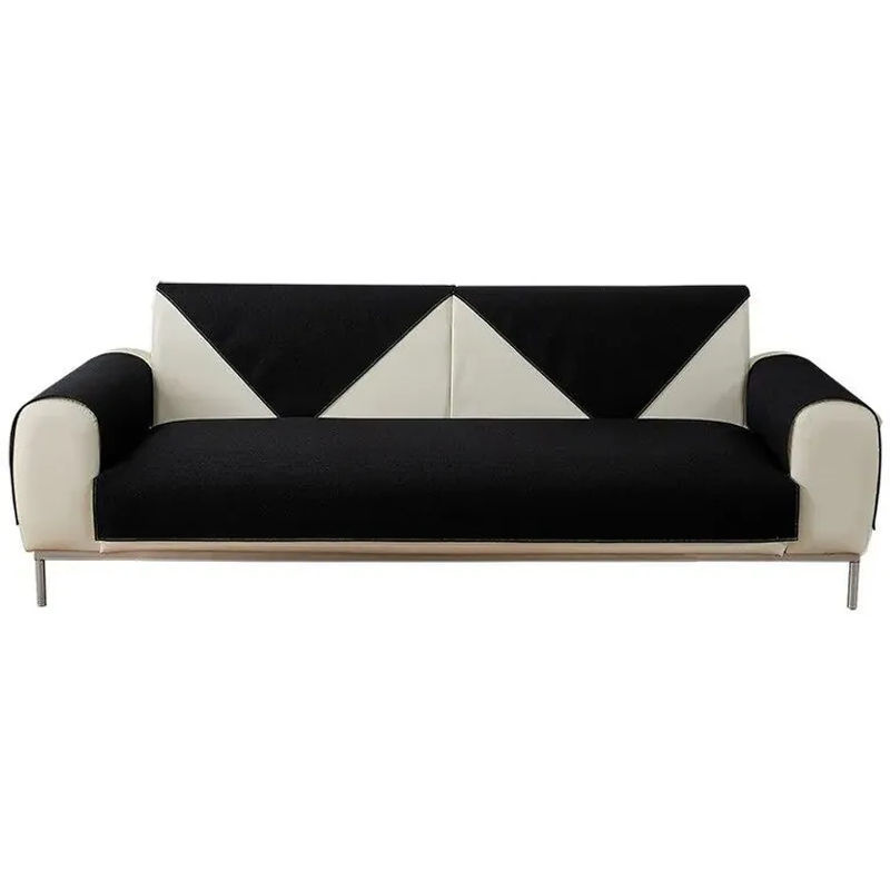 BC Pet Supplies Sofa-Schutzmatte aus wasserdichtem Mikrofaser-Stoff, grau, 70 x 70 cm - Bild 4