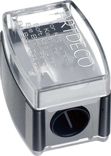 Artdeco Spitzer für Holzstifte in Transparent und Schwarz mit Behälter - Bild 1