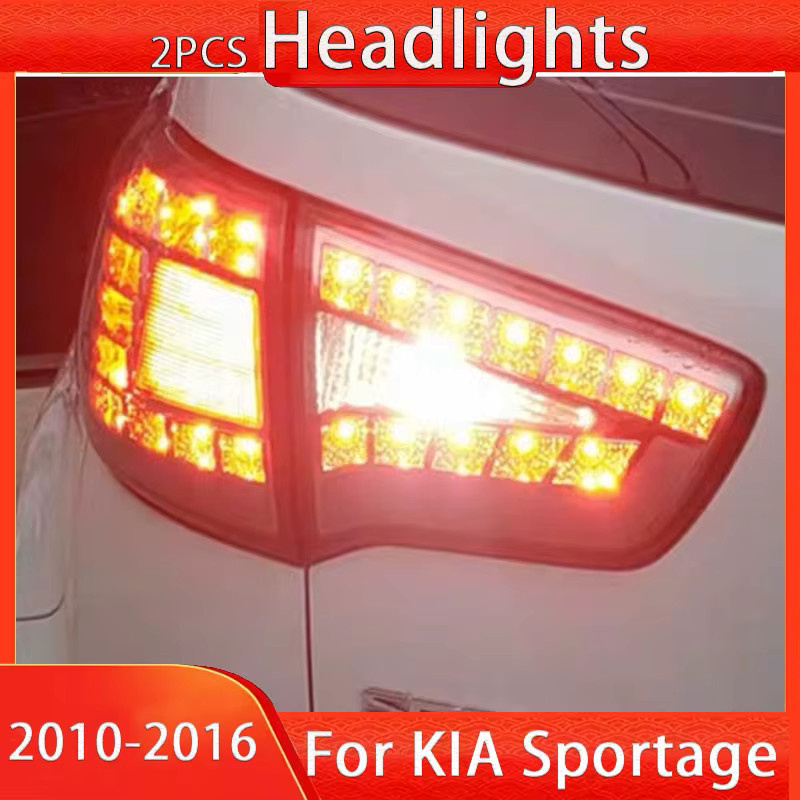 LED Rücklicht für Kia Sportage 2010-2016 in Rot mit Nebel-, Brems- und Blinkerfunktion von wzjoo - Bild 1