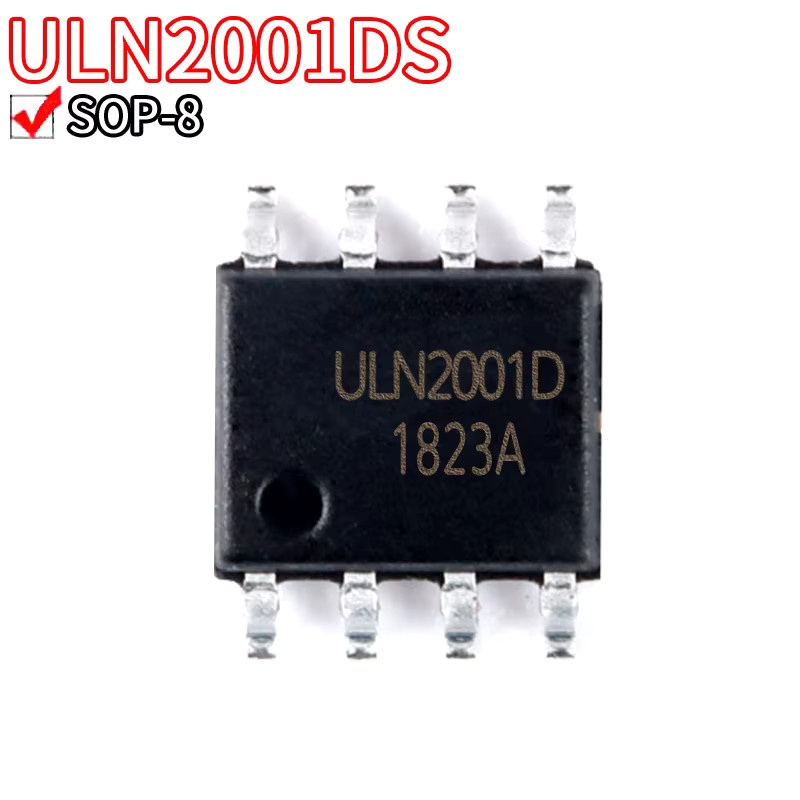 20 Stück ULN2001 ULN2001D ULN2001DS IC Chip SOP8 Dreikanal-Relais-Antrieb in Schwarz von Si Tai&SH - Bild 2