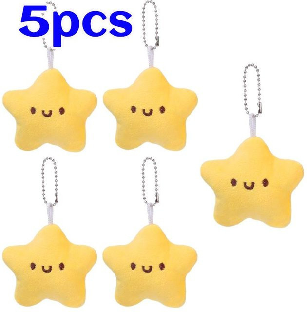 Linyi toy Anhänger, gelbe Sterne, Plüsch, Unisex - Bild 1