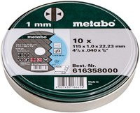 Metabo Inox Trennscheiben 115 x 1,0 x 22,23 mm - Bild 1