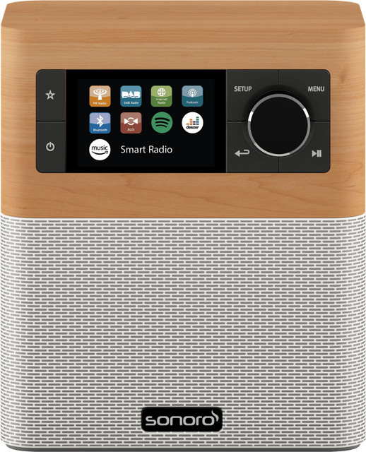 Sonoro STREAM Internetradio mit DAB+ in Silber oder Weiß - Bild 1