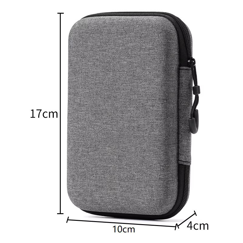 BOYHOM R36S R36 Ultra Handheld-Konsole Etui, Stoßfeste EVA Hartschalen-Schutztasche für Gaming-Zubehör, Schwarz - Bild 6
