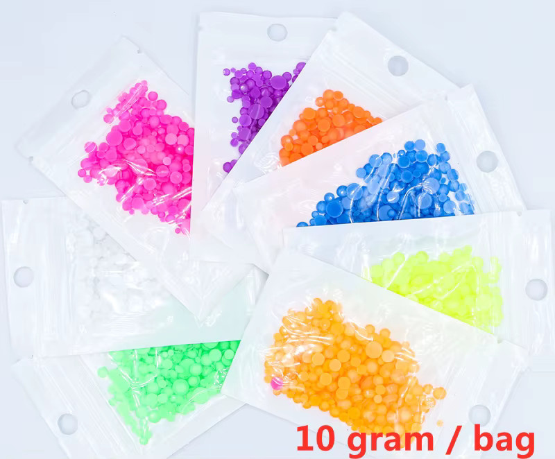 zhanwSP Nail Art Strass, leuchtende Kristall Dekorationen, Glänzend - Bild 2