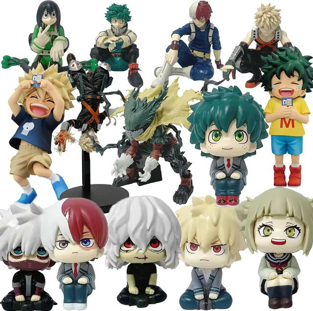 Bandai My Hero Academia Deku, Bakugou Katsuki, Midoriya Izuku, Figuren, Kunststoff - Bild 1