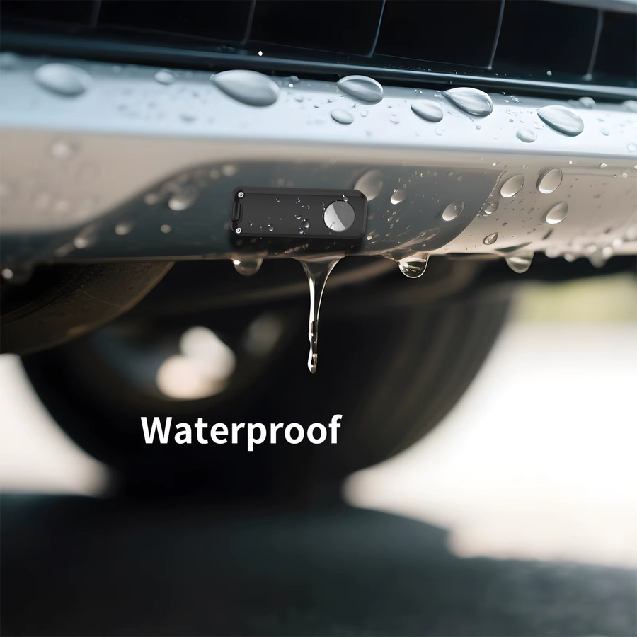 Legendigit Wasserdichtes Airtag-Batteriegehäuse mit Stick in Schwarz für GPS-Tracking von Autos, Anhängern und Motorrädern - Bild 3