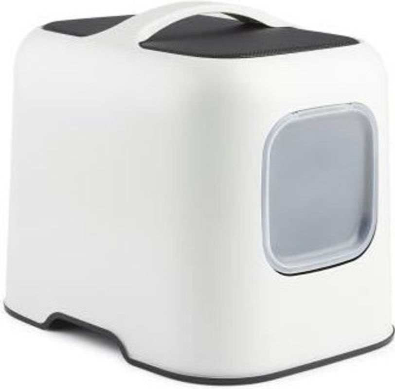 Rotho Katzentoilette Biala in Weiß, B/T/H: 44,3 x 39,5 x 51 cm - Bild 2