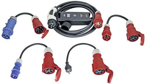 AS Schwabe 61377 eMobility Ladekabel für Außenbereich, Schwarz, 5 m - Bild 1