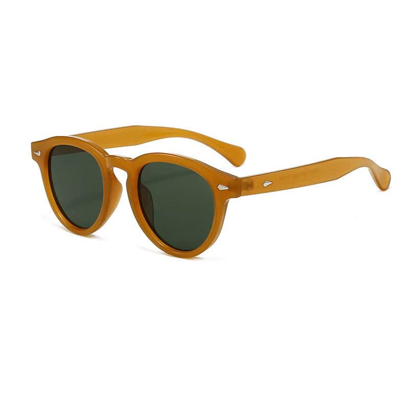 Julyrays Sonnenbrille, rund, Vollrand, Kunststoff, multicolor, Unisex - Bild 2