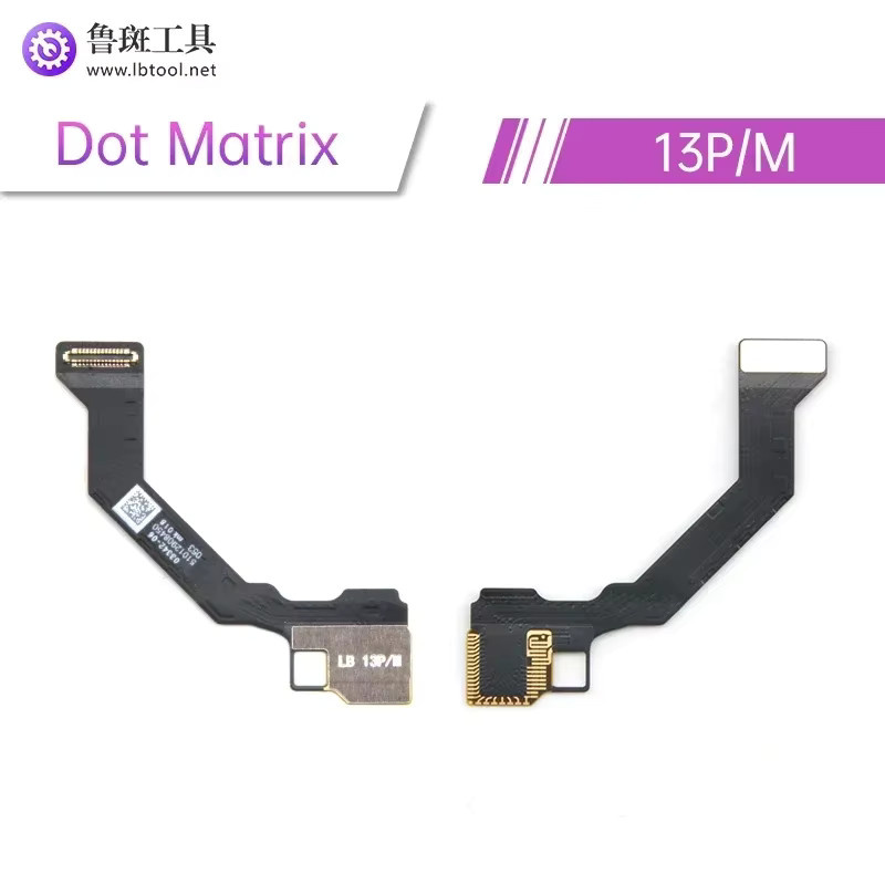 Luban Dot Matrix Leeres Kabel Werkzeug für iPhone Reparatur in Schwarz - Bild 2