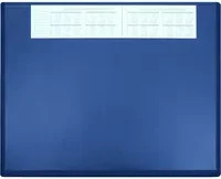 Soennecken Schreibunterlage mit Monatskalender in Blau, B/H: 63 x 50 cm - Bild 1