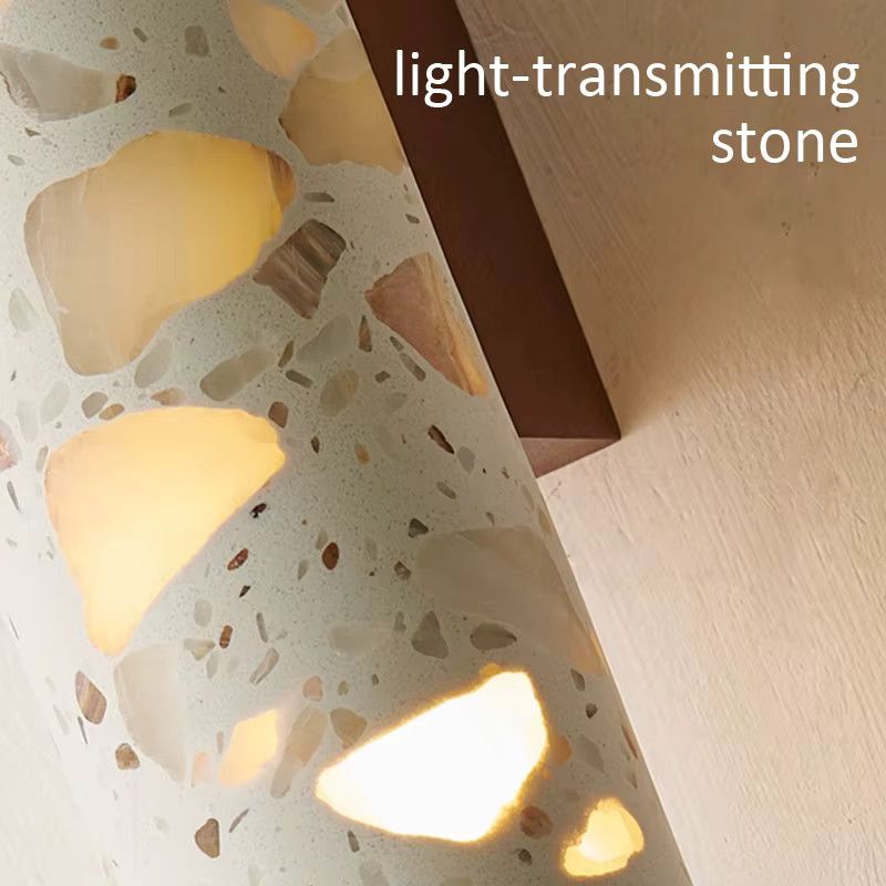 Wandleuchte wecus im Mid-Century und Wabi-Sabi-Stil in Cremefarben - Bild 3