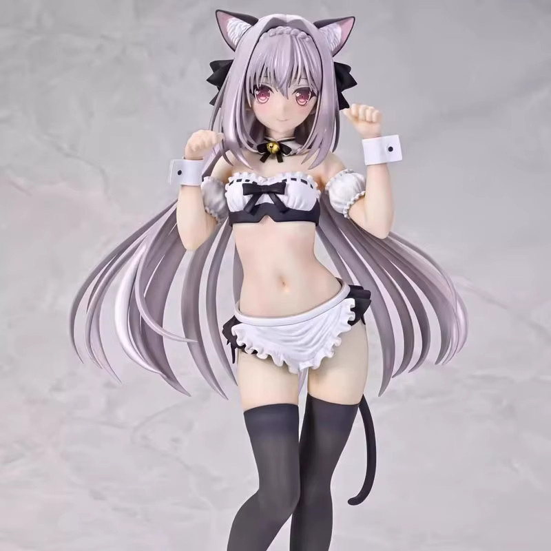 Q Six Sakurakoji Luna Katzenohren-Maid, Anime-Figur, 1/6, Sammlermodell - Bild 2
