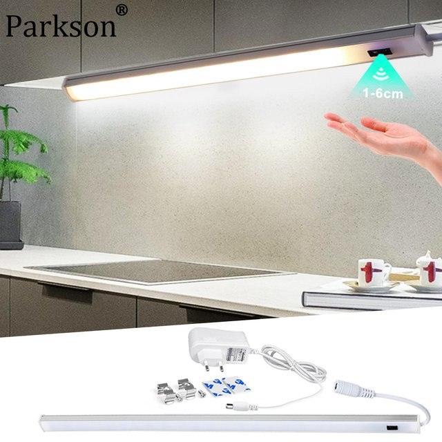 PARKSON LED Unterbauleuchte mit Bewegungssensor für Küche und Kleiderschrank, Weiß, 30 cm - Bild 1