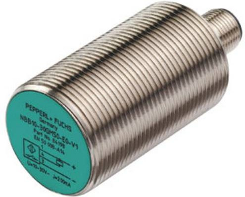 Pepperl+Fuchs Induktiver Sensor NBB10-30GM50-E2-T-V1 236497 PNP in Silber - Bild 1