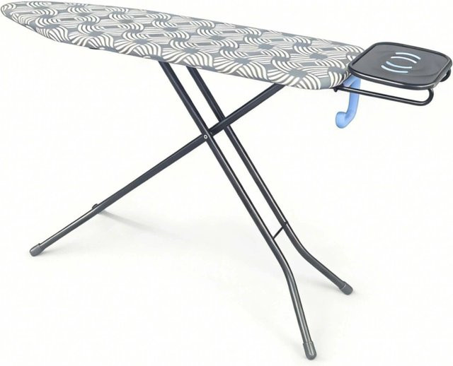 Relaxdays Bügelbrett aus Metall höhenverstellbar und klappbar, B/T/H: 92 x 38 x 122 cm - Bild 1