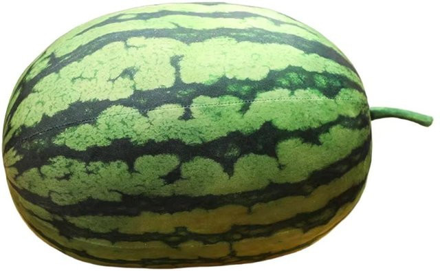 Yiran toy Wassermelonen-Plüschtier, Plüsch / Textil, ab 3 Jahren - Bild 1