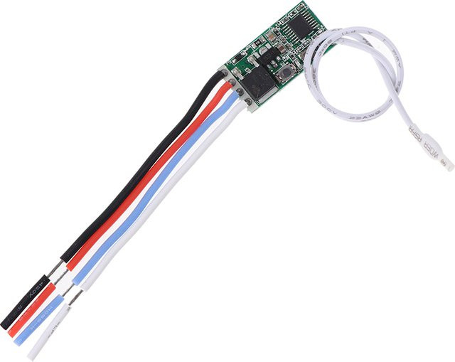 ESHYLALA Micro Wireless Fernbedienung 433 MHz LED Licht Controller mit Empfänger Modul 3,6 V-24 V - Bild 1