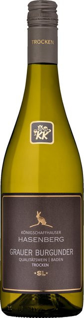 Winzergenossenschaft Königschaffhausen, Grauer Burgunder Selection Hasenberg SL, Pinot Gris / Grigio, trocken, 2024, Weißwein, 0,75 l - Bild 1
