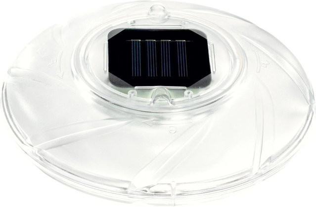 Bestway Flowclear schwimmende Solarlampe mit RGB LED und Dämmerungssensor in Multicolor - Bild 1