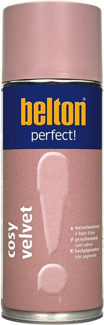 belton Buntlack Perfect Cosy Velvet Wasserbasierter Lack in Mehrfarbig und Pink, Seidenmatt, 400 ml - Bild 1