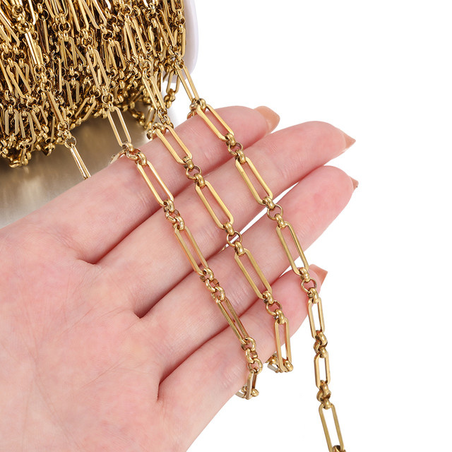 AGCFABS Kette Edelstahl, Silber, Unisex - Bild 1